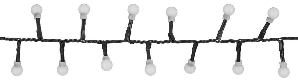 Catena luminosa natalizia verde con 550 LED bianchi 14m IP44 - Comet