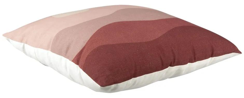 Cuscino in cotone rosa e rosso Pink Sunset, 45 x 45 cm - PT LIVING