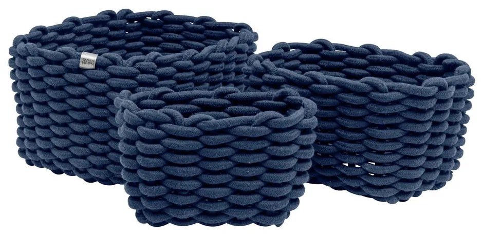 Set di cesti in tessuto 3 pz 30x25x19 cm Tom Tailor – Wenko