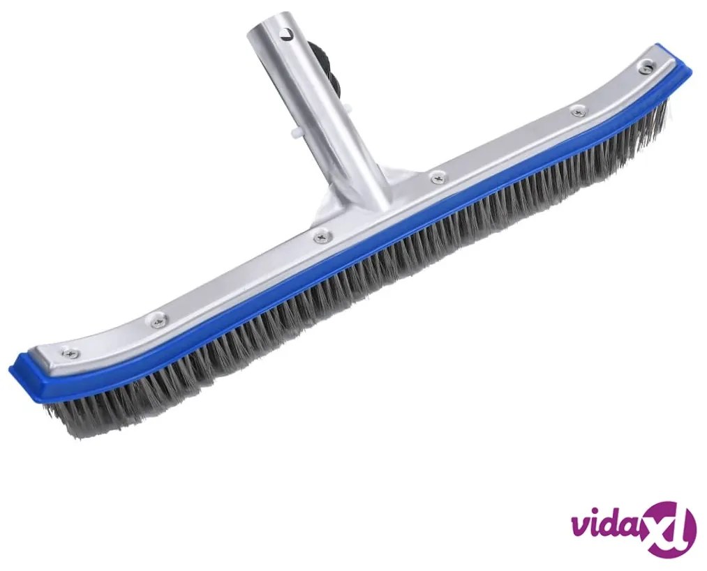 vidaXL Spazzola per Pareti per Piscina in Alluminio