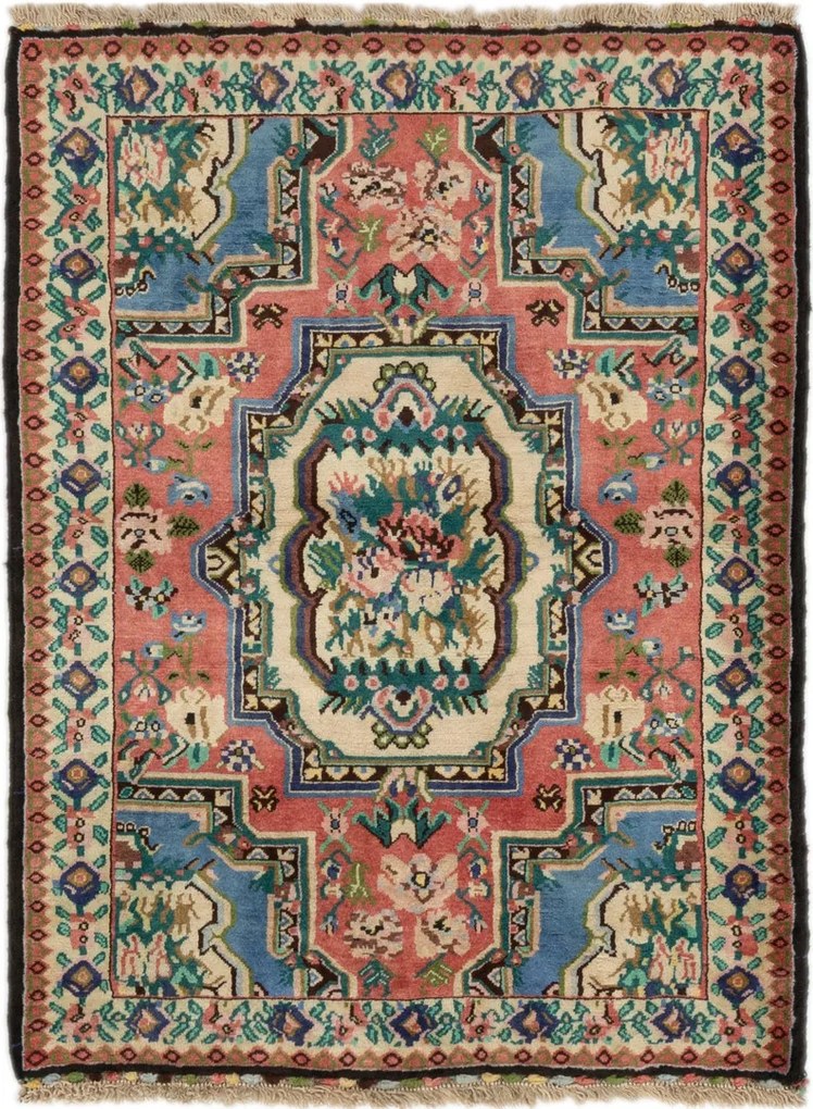 Bakhtiar Tappeto 110 x 140 (Iran) Annodato A Mano