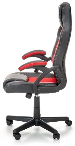 Sedia da ufficio KENU nera/rossa