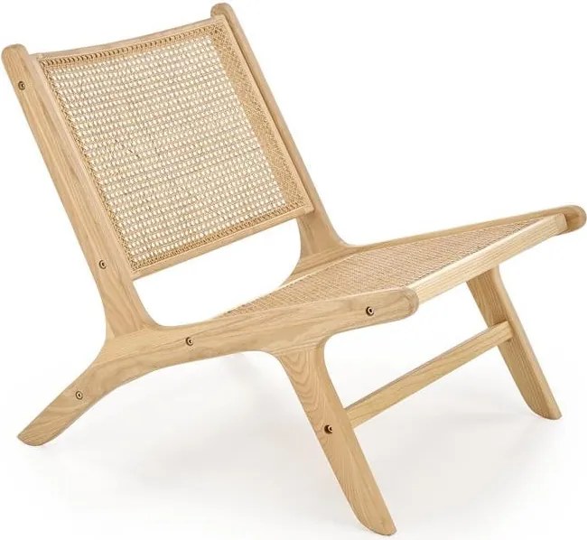 Poltrona Foden 2 natur/natur - H74 cm