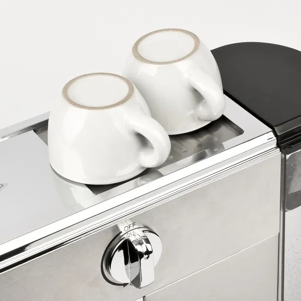 G3Ferrari G1018900 - Macchina da caffè espresso a leva TIFFANY 1350W/230V 15 bar in acciaio inox