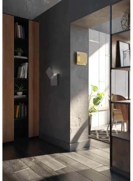 Wofi 4048-101Q - Applique a LED BAYONNE LED/6,5W/230V oro