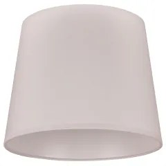 Duolla - Paralume per lampada da tavolo CLASSIC M E27 diametro 24 cm bianco