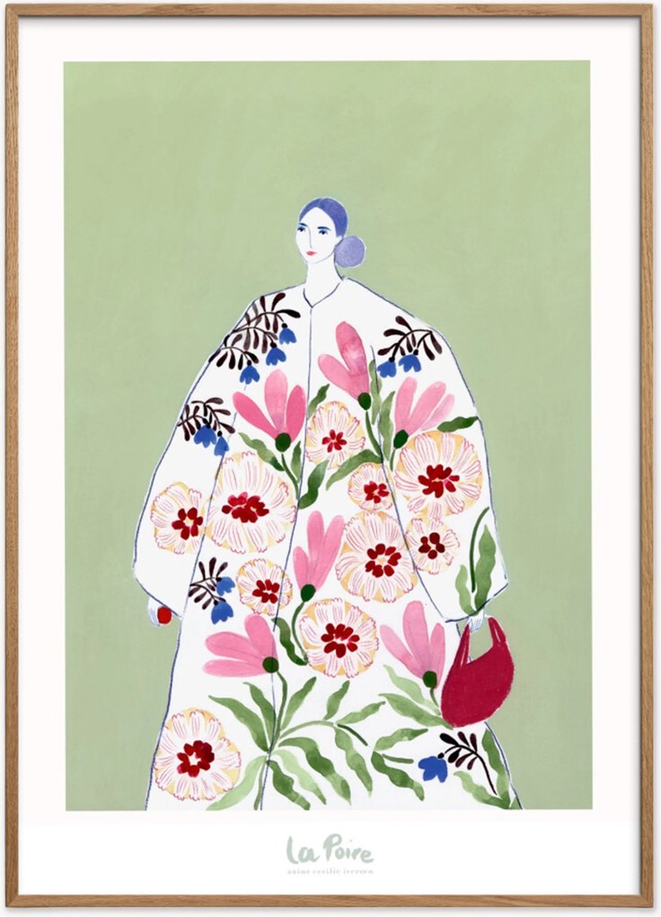 Stampa digitale incorniciata Festive Coat