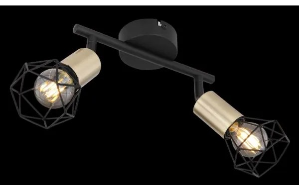 Globo 54802S-2AB - Faretto XARA 2xE14/40W/230V