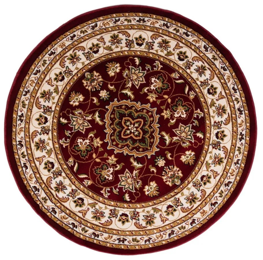 Tappeto rotondo rosso 133x133 cm Sherbone - Flair Rugs