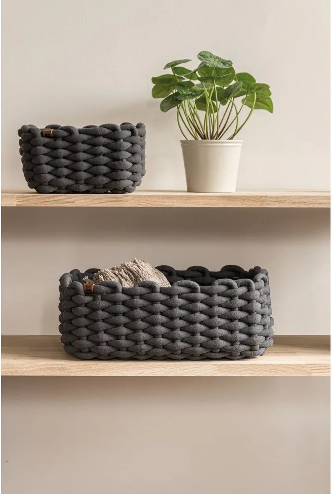 Cesto in tessuto 20x15x11 cm Peach Skin S – Bigso