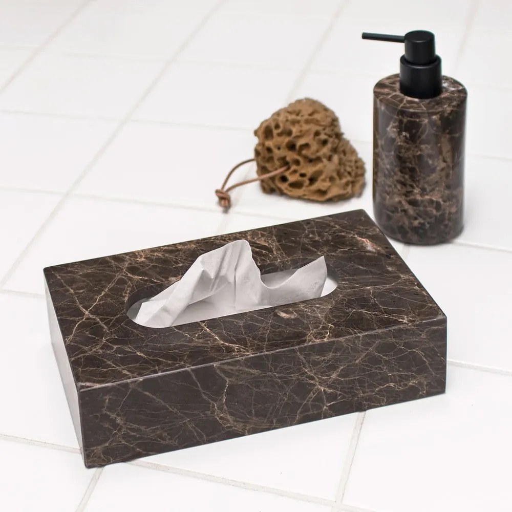 Scatola per fazzoletti Marble - Mette Ditmer Denmark