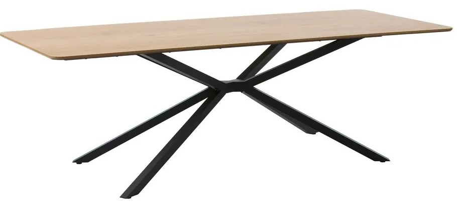 Tavolo da pranzo con piano effetto rovere 100x200 cm Cesura – Unique Furniture