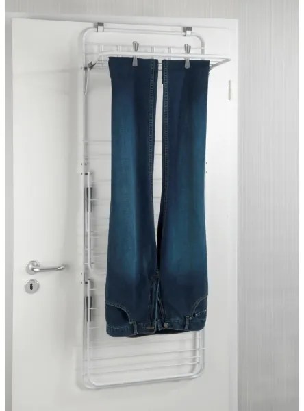 WENKO 63010800 - Stendibiancheria 51x142 cm bianco/grigio