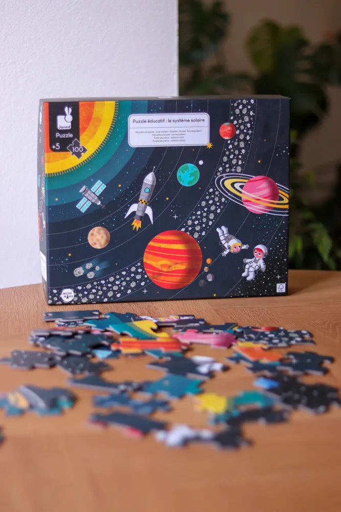 Puzzle Educativo - Sistema Solare - 100 pezzi