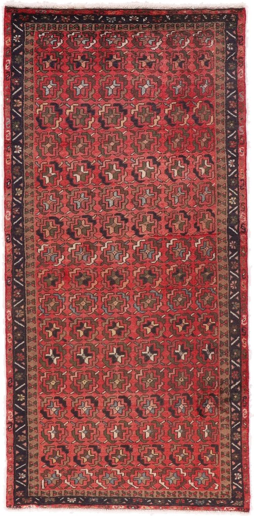 Hamedan Tappeto 100 x 210 (Iran) Annodato A Mano