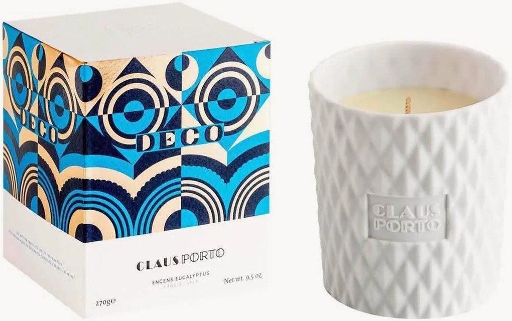 Candela profumata Deco (cipresso, eucalipto & cedro)