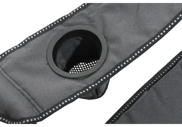 Sediada campeggio pieghevole grigio