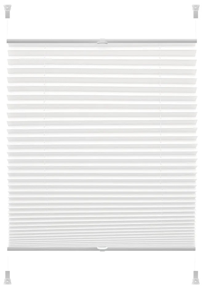 Tenda a pacchetto bianca 42,5x150 cm Plisé Verona Termo – Gardinia