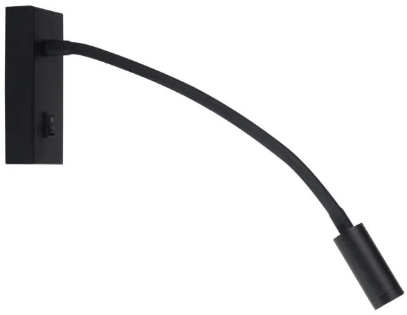 Kanlux 32522 - Lampada LED flessibile TONIL LED/2,7W/230V nera