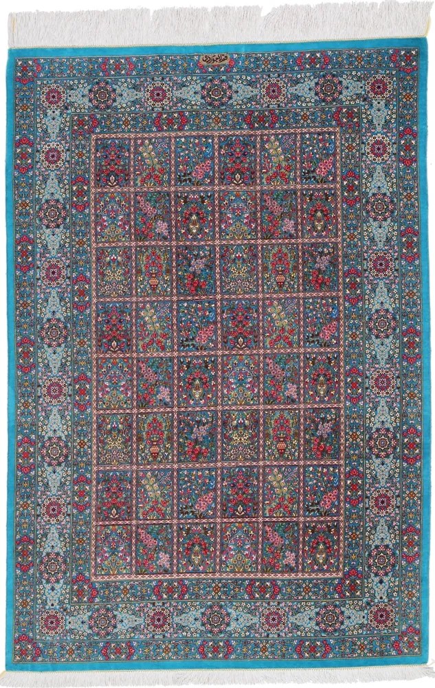 Ghom Tappeto persiano 140x100 (Iran) Annodato A Mano