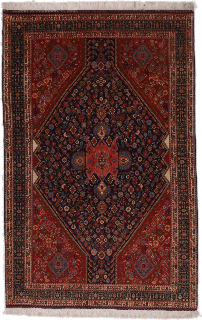 Gashgahai Tappeto persiano 130x200 (Iran) Annodato A Mano