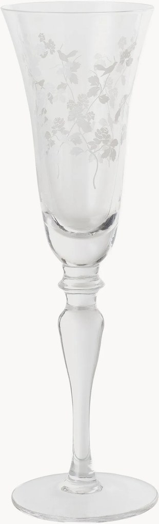 Set di 4 flute da champagne Poetic