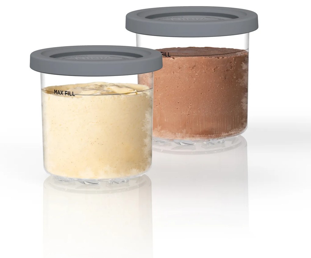 Set 2 vasetti dessert per gelatiera Ninja Creami