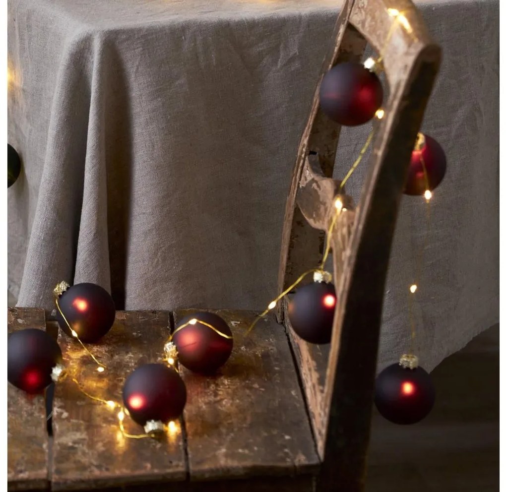 Eglo 411559 - Catena natalizia BLISS 22 LED/3xAA 2,6m bianco caldo