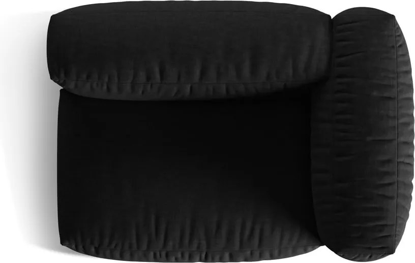 Modulo divano nero (angolo destro) Martina - Micadoni Home