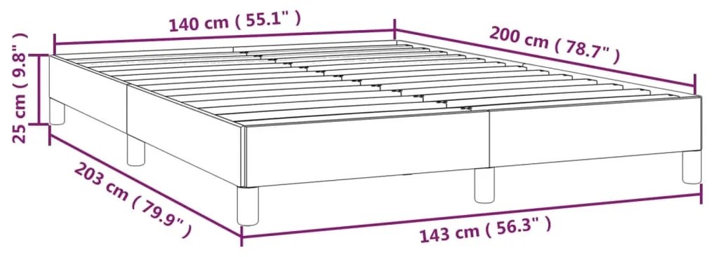 Giroletto Grigio Scuro 140x200 cm in Nero