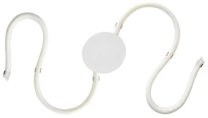Applique LED moderno Teodor bianco IP20, luce bianco naturale 1350 lumen, NOVECENTO