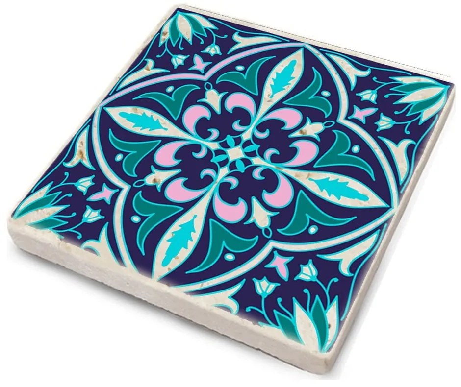 Sottobicchieri in pietra in set da 4 pezzi - Hermia