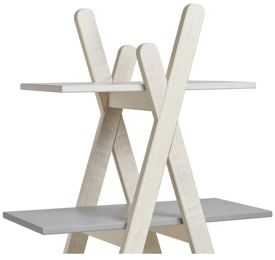 Biblioteca grigia e bianca Sia - Marckeric