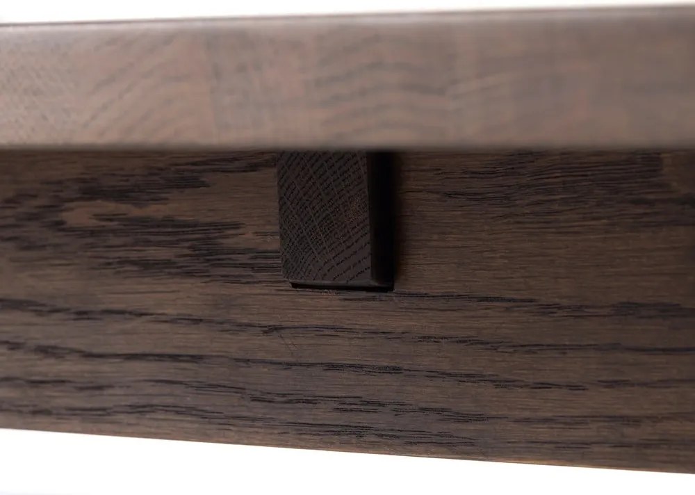 Tavolo da pranzo marrone scuro allungabile 95x180 cm Arun - Unique Furniture