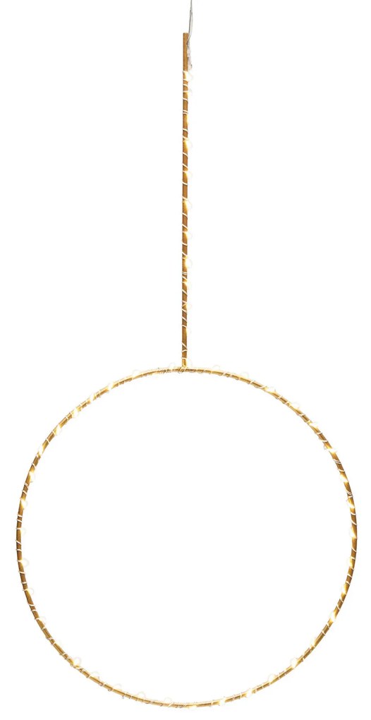 Kave Home - Anello luminoso Tamane in oro Ã˜ 25 cm