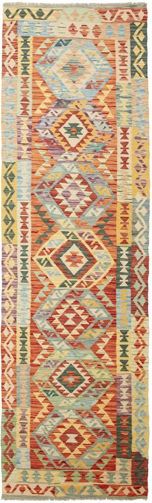 Kilim Tappeto 80x300 (Pakistan) Tessuto A Mano