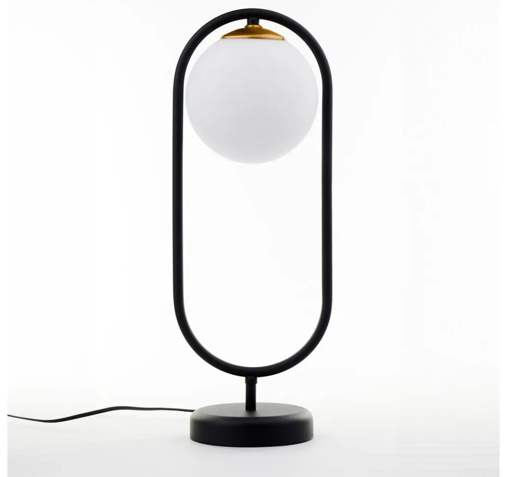 Jupiter 2044 - Lampada da tavolo IGON 1xE14/40W/230V nero