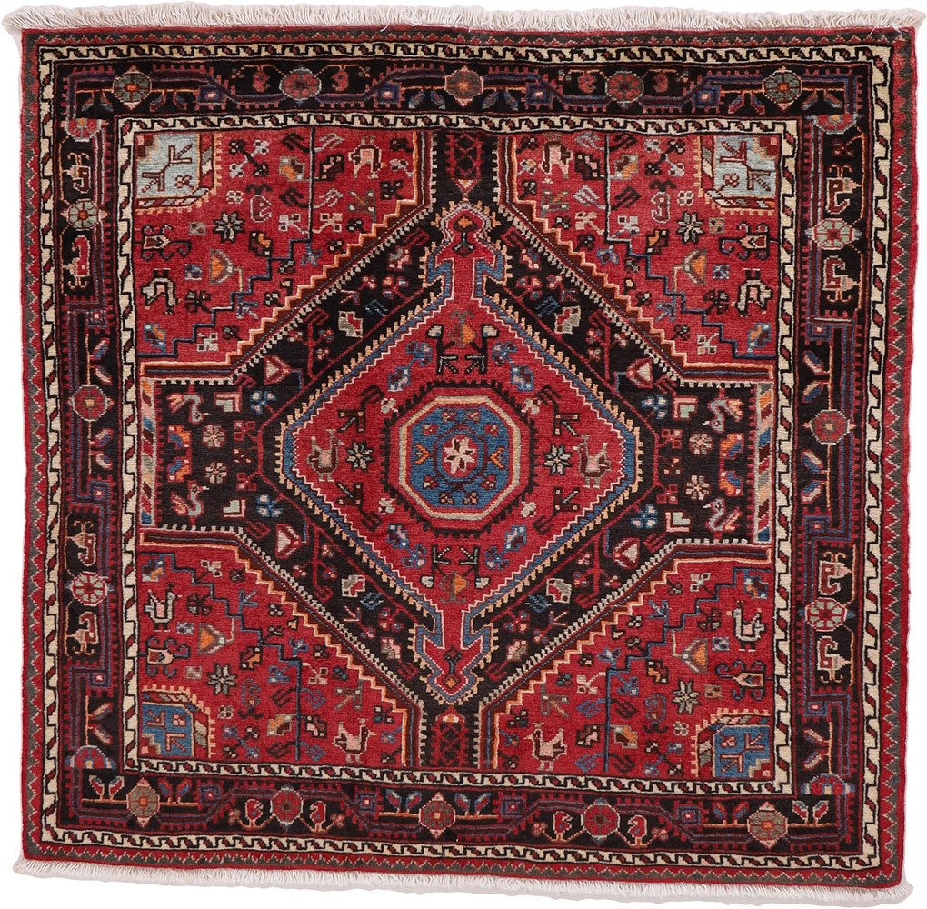 Balochi Tappeto persiano 130 x 120 (Iran) Annodato A Mano