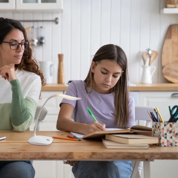 Rabalux 74234 - Lampada da tavolo dimmerabile a LED BEDI LED/2W/5V bianca