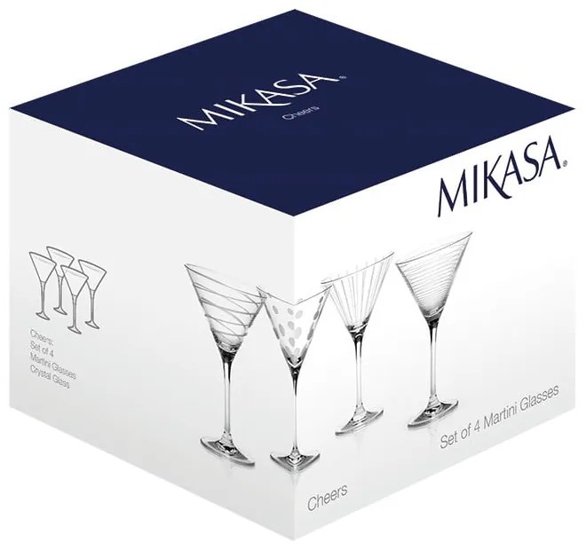 Set di 4 bicchieri da cocktail da 290 ml Cheers - Mikasa