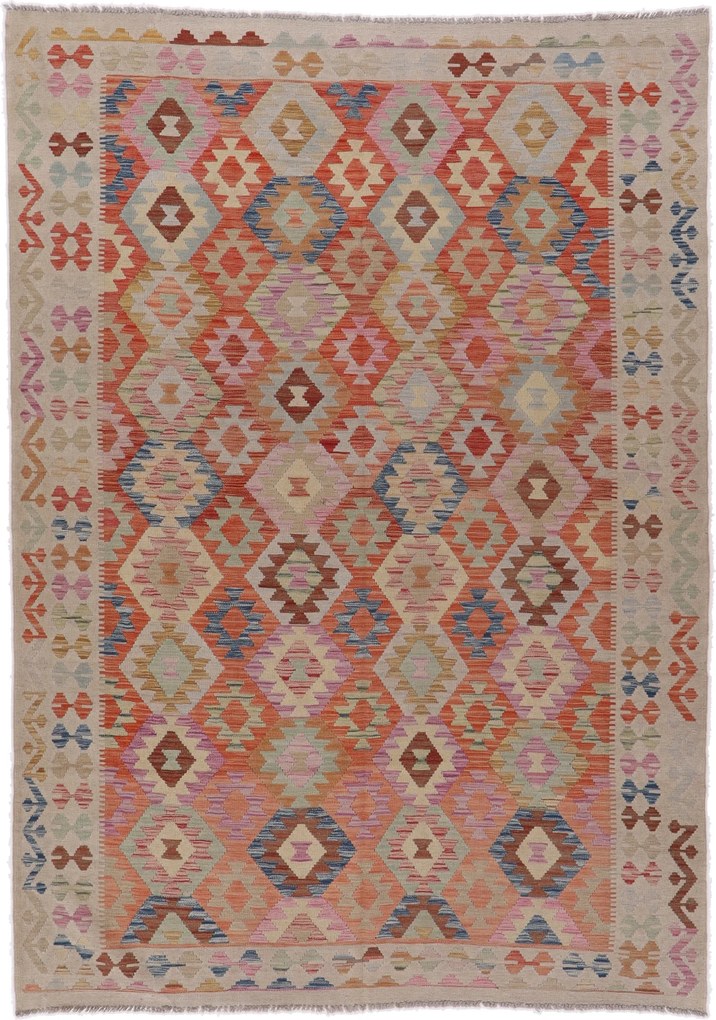 Kilim Tappeto orientale 200x290 (Afghanistan) Keine Angabe