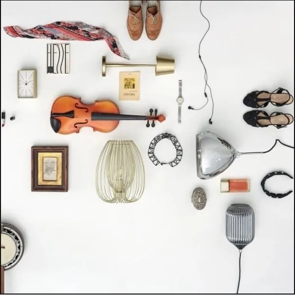 Fabas Luce 3677-34-225 - Lampada da tavolo CAMP 1xE27/40W/230V oro