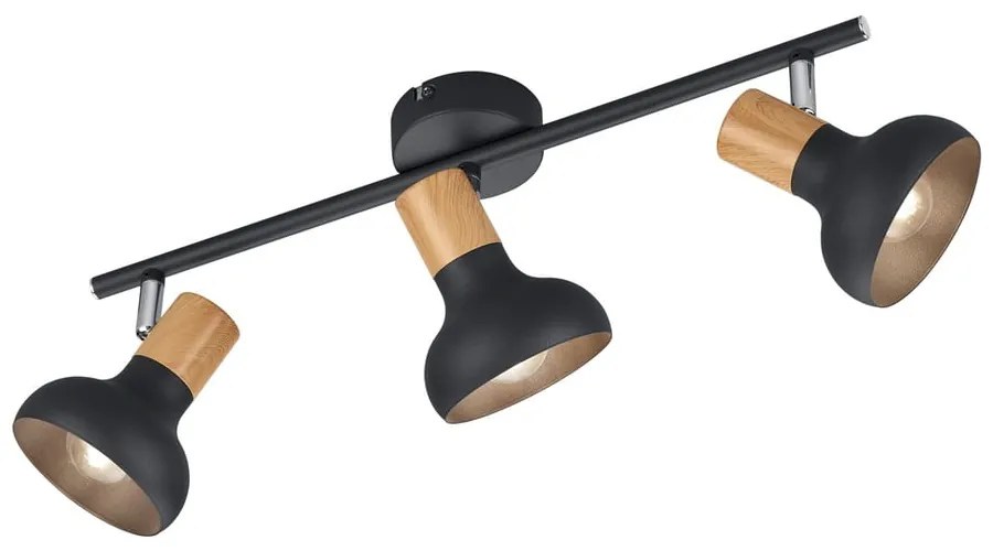 Faretto nero opaco ø 10 cm Latika – Reality