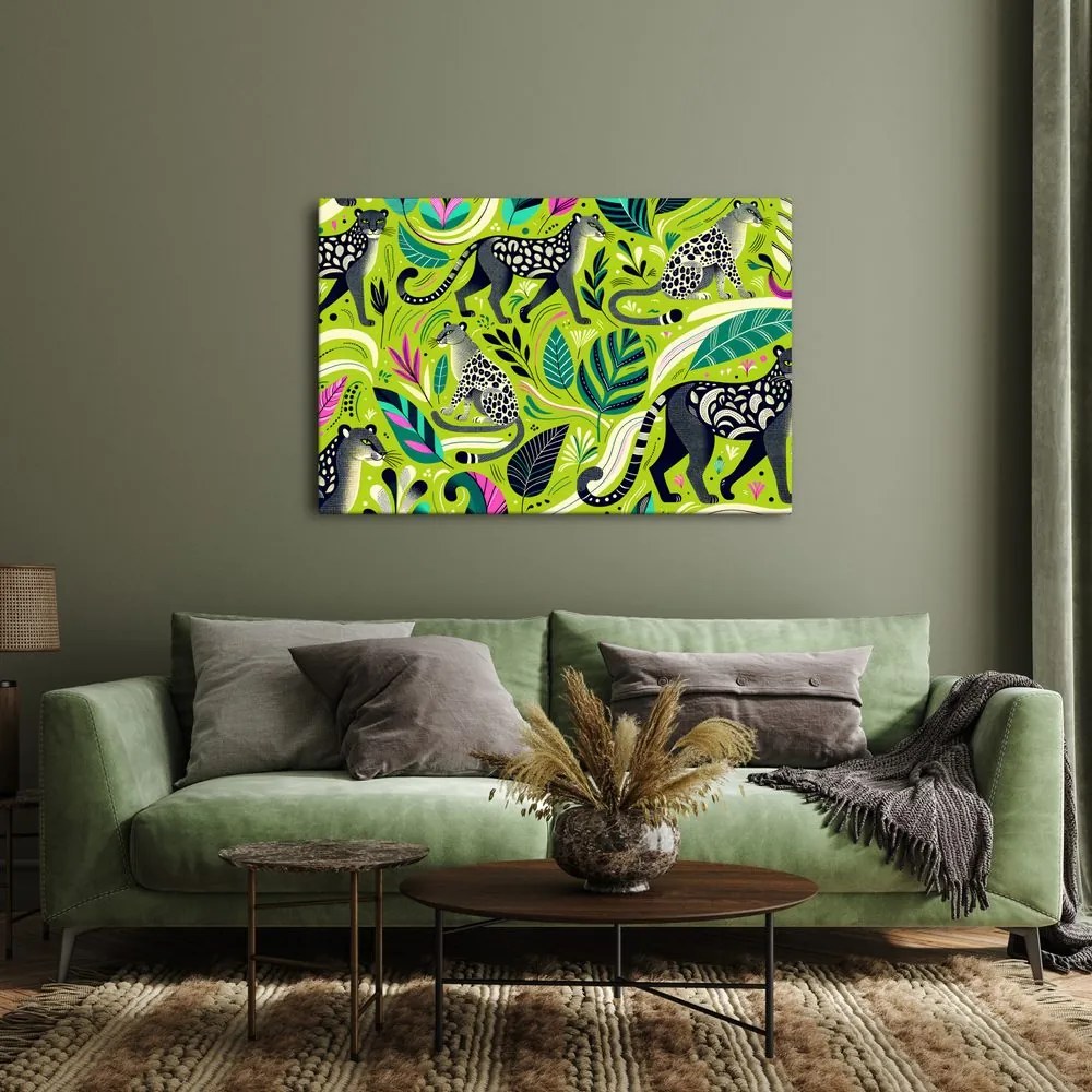 Quadro su tela – Ghepardi nella giungla