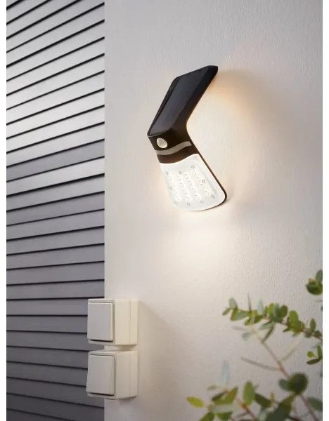 Eglo 98758 - Lampada solare a LED con sensore LAMOZZO LED/2W/3,7V 1200 mAh IP44