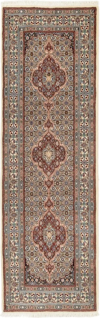 Moud Tappeto 80x250 (Iran) Annodato A Mano