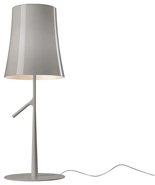 Foscarini - Birdie Grande Lampada da Tavolo on/off Grigio Foscarini