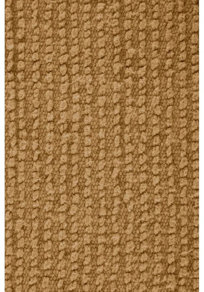 Tappeto da bagno marrone cognac 60x60 cm Riva - Tiseco Home Studio