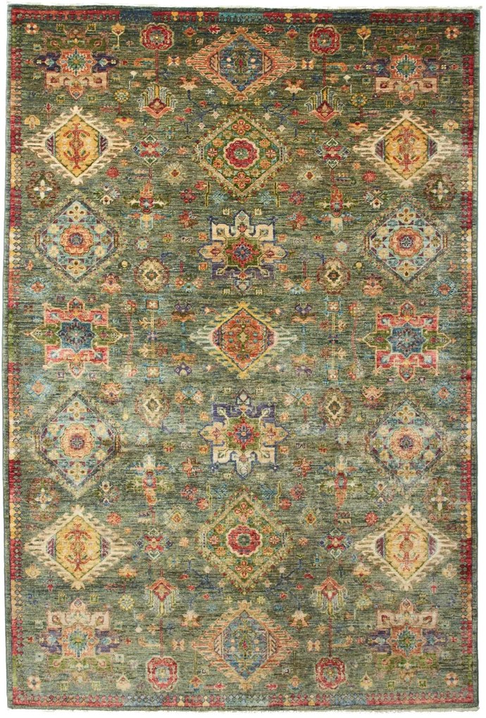 Samarkand Tappeto 240x160 (Pakistan) Annodato A Mano