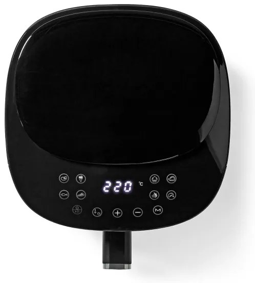 Nedis KAAF160BK - Friggitrice a d'aria 4,2 l 1300W/230V/240 min
